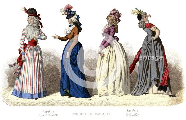 French costume: Republic, (1882). Artist: Unknown