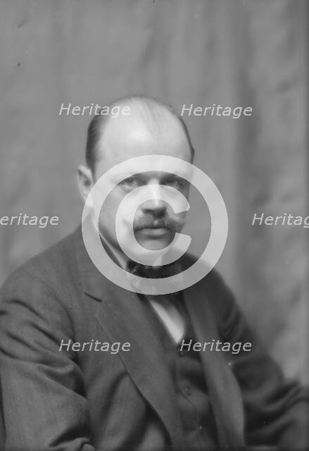 Wilson, Alvah, Mr., portrait photograph, 1912 Apr. 21. Creator: Arnold Genthe.
