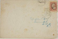 Valentine envelope, c. 1860. Creator: Unknown.