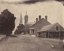Second Corps Hospital, Washington, D.C., ca. 1863. Creator: Mathew Brady.