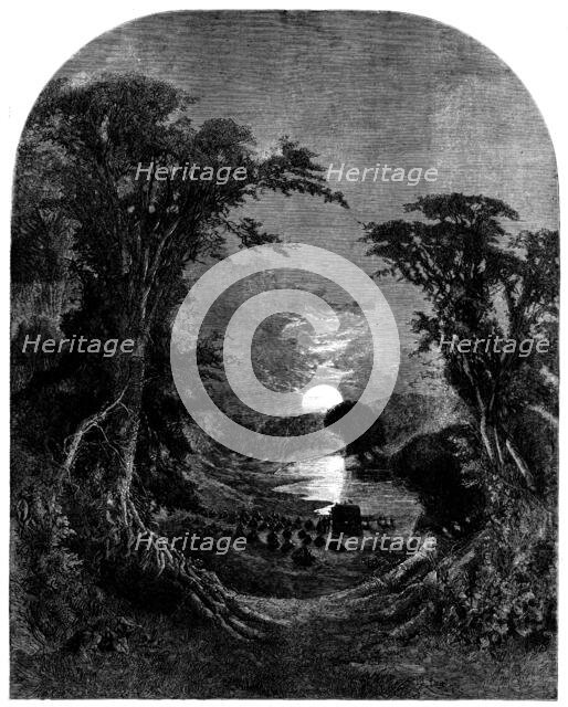 "The Reapers' Song to the Harvest Moon", 1858. Creator: Unknown.