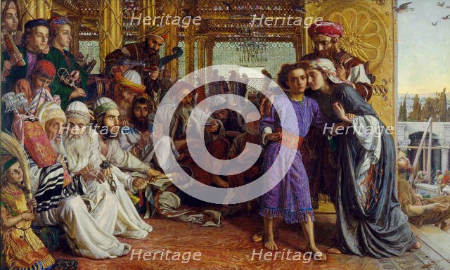 The Finding of the Saviour in the Temple, 1854-55. Creator: William Holman Hunt.