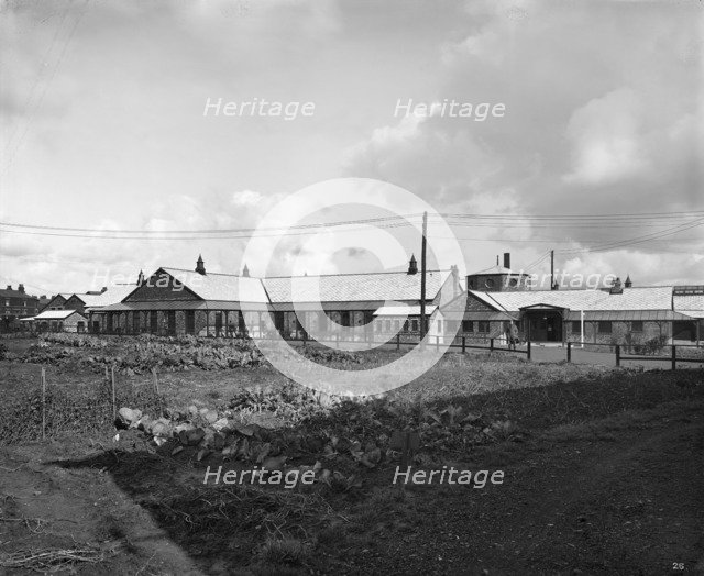 Pilkington Special Hospital, Borough Road, St Helens, Lancashire, September 1918. Artist: H Bedford Lemere.