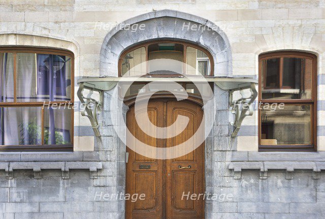 Le Jardin d'Enfants, Brussels, Belgium, (1897), c2014-2017. Artist: Alan John Ainsworth.