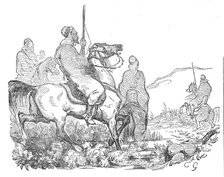 War in Morocco - Arab and Moorish cavalry, 1844. Creator: Unknown.
