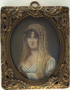 Portrait of a lady, c1870s. Creator: Unknown.