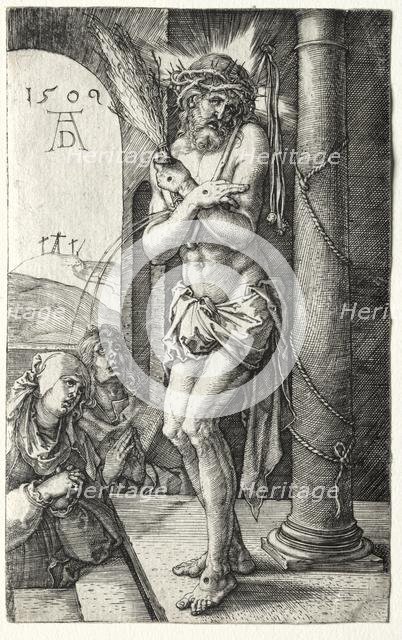 Man of Sorrows by the Column, 1509. Creator: Albrecht Dürer (German, 1471-1528).