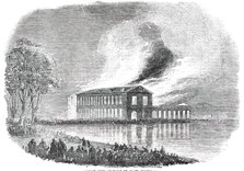 Great Fire at Port-of-Spain, Trinidad, 1850. Creator: Unknown.