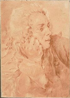 Half-Length Portrait of François Boucher, n.d. Creator: Jacques Andre Portail.