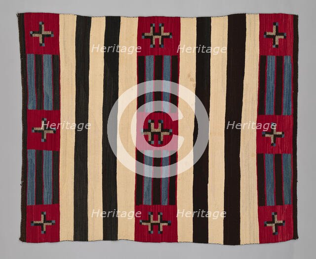 Chief Blanket (Third Phase), c. 1880. Creator: Unknown.