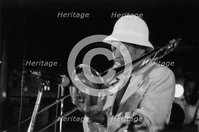 Al Grey, Harlem Stampede, Edinburgh, Scotland, 1986. Creator: Brian Foskett.