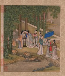 From: Album of the Amusements of the Emperor's Concubines, 1738. Creator: Chen Mei (active first half of the 18th cen.).