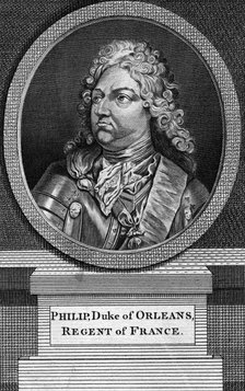 Philippe II, Duke of Orleans and Regent of France. Artist: Unknown