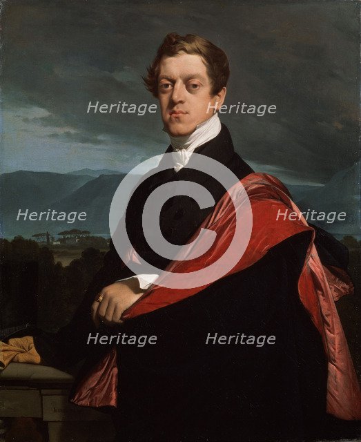 'Portrait of Count Nikolay D. Guriev', (1792-1867), 1821.  Artist: Jean-Auguste-Dominique Ingres