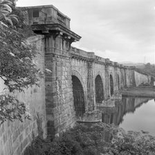 Lune Aqueduct, Lancaster Canal, Lancashire, 1945. Artist: Eric de Maré