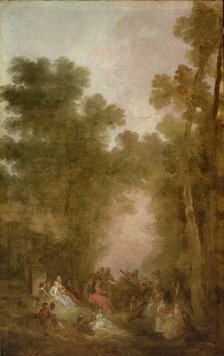 Concert in the Park, 1785. Creator: Jean Pierre Norblin.
