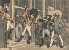 The Rival Whiskers, ca. 1824. Creators: George Hunt, Theodore Lane.