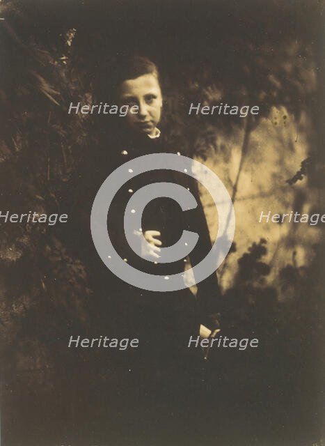 [Boy in Uniform], ca. 1855. Creator: Jean-Baptiste Frénet.