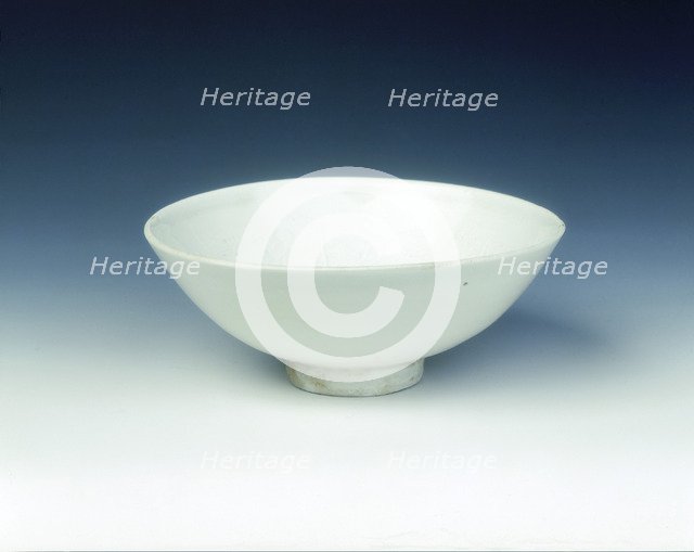 Ding type bowl with deer motif, Jin dynasty, China, late 12th century. Artist: Unknown