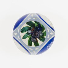 Paperweight, France, c. 1845-60. Creator: Saint-Louis Glassworks.