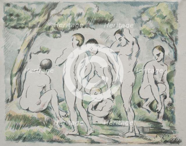 The Bathers, 1897. Creator: Paul Cézanne (French, 1839-1906).