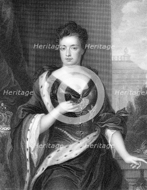 Anne (1665-1714), Queen of Great Britain and Ireland from 1702. Artist: Unknown