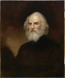 Henry Wadsworth Longfellow, 1869. Creator: Thomas Buchanan Read.