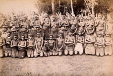 South Africa: a group of African women and children, 19th century. Creator: Unknown.