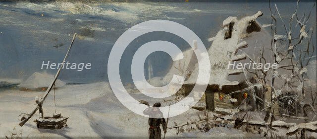 Winter Landscape, between 1901-1910. Creator: Teodor Marian Talowski.