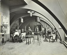 Art class, Westminster Technical Institute, London, 1910. Artist: Unknown.