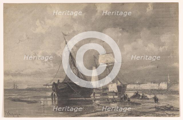 Vlissingen, 1860. Creator: Johan Conrad Greive.