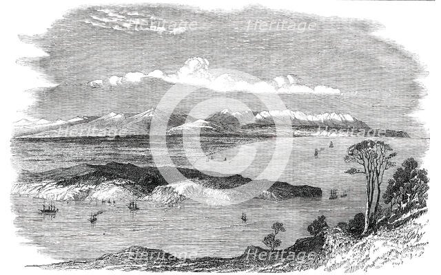 Site of the Canterbury Settlement, New Zealand, 1850. Creator: Unknown.