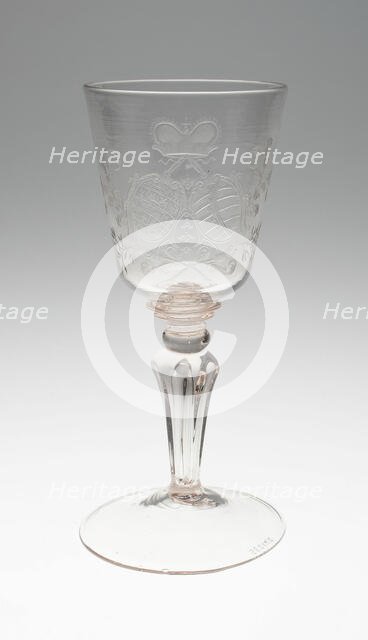 Goblet, Germany, c. 1720. Creator: Georg Ernst Kunckel.