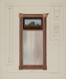 Colonial Mirror, c. 1937. Creator: Alfred Walbeck.