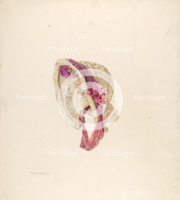 Bonnet, c. 1939. Creator: Frank M Keane.