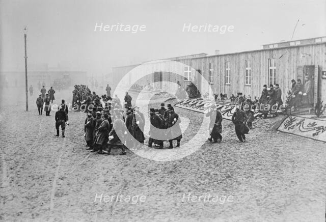 Prison camp, Zossen, between 1914 and c1915. Creator: Bain News Service.