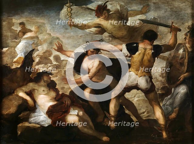 Perseus and Medusa, c. 1660. Creator: Giordano, Luca (1632-1705).