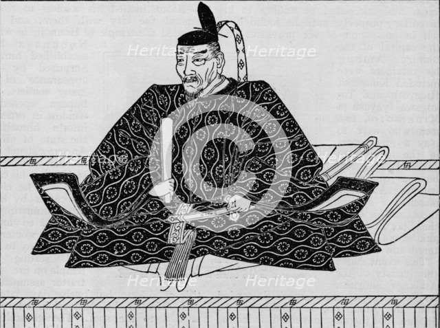 Toyotomi Hideyoshi (1536-1598), Japanese military leader, 1907. Artist: Unknown.