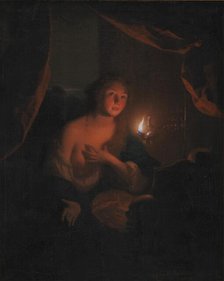 The Penitent Saint Mary Magdalene, 1658-1706. Creator: Godfried Schalcken.