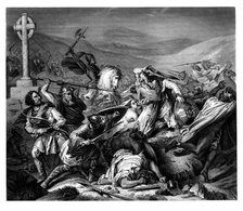 The Battle of Tours, 732 AD, (1875).Artist: DJ Pound