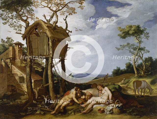 Parable of the Wheat and the Tares, 1624. Creator: Abraham Bloemaert.