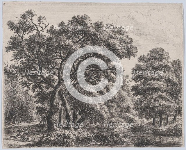 The Duck Hunter, 17th century. Creator: Anthonie Waterloo.