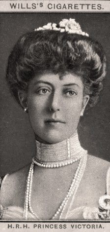H.R.H Princess Victoria, 1908. Creator: WD & HO Wills.