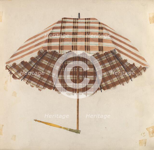 Parasol, c. 1938. Creator: J. J. Neill.