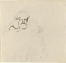 Bearded Figure. Creator: John Flaxman.