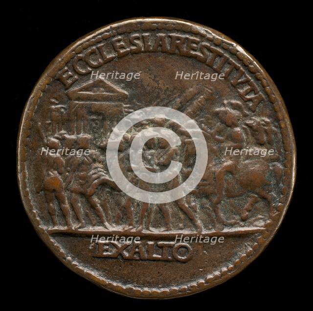 Triumphal Procession [reverse]. Creator: Cristoforo di Geremia.