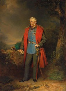 Field marshal Josef Graf Radetzky of Radetz (1766-1858) , 1852. Creator: Decker, Georg (1818-1894).