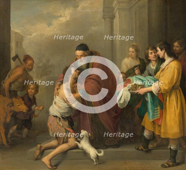The Return of the Prodigal Son, 1667/1670. Creator: Bartolomé Esteban Murillo.
