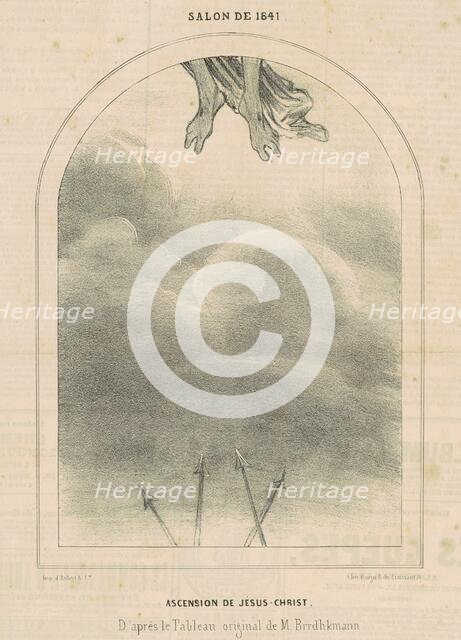 Ascension de Jèsus-Christ, 19th century. Creator: Honore Daumier.