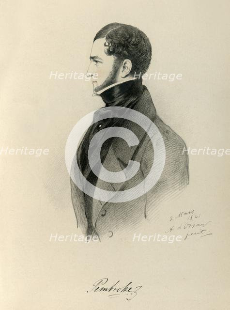 'Pembroke', 1841. Creator: Richard James Lane.